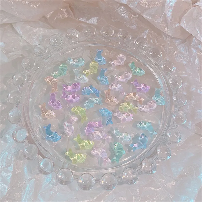 Summer Dolphin Resin Decoration